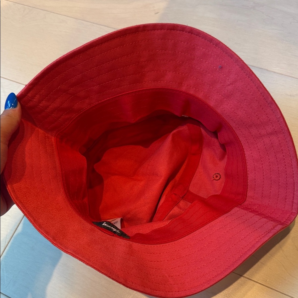 Stussy Vibrant Red Bucket Hat - Picture 3 of 3